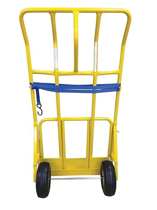 Carretilla manual Vestil 600 lb ruedas neumáticas miniatura 4