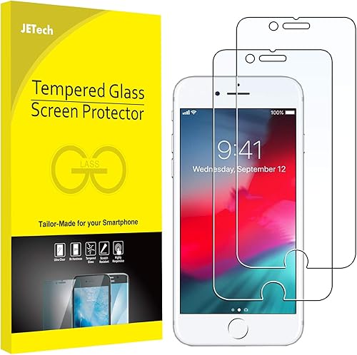 JETech Pellicola Protettiva Compatibile iPhone iPhone iPhone 6s  iPhone Vetro Temperato  Pacco JETech Pellicola Protettiva Compatibile iPhone iPhone iPhone 6s  iPhone Vetro Temperato  Pacco