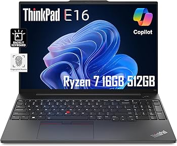 Amazon.com: Lenovo ThinkPad E16 Business Laptop (16
