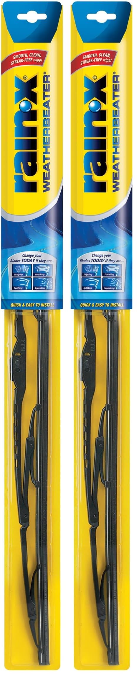 Rain-X RX30216 WeatherBeater Wiper Blades, 16' (Pack Of 2)