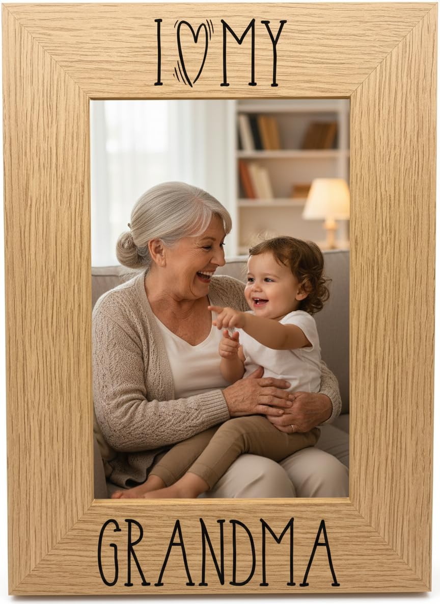 I heart my Grandma Love photo frame (8 x 10 Inch)