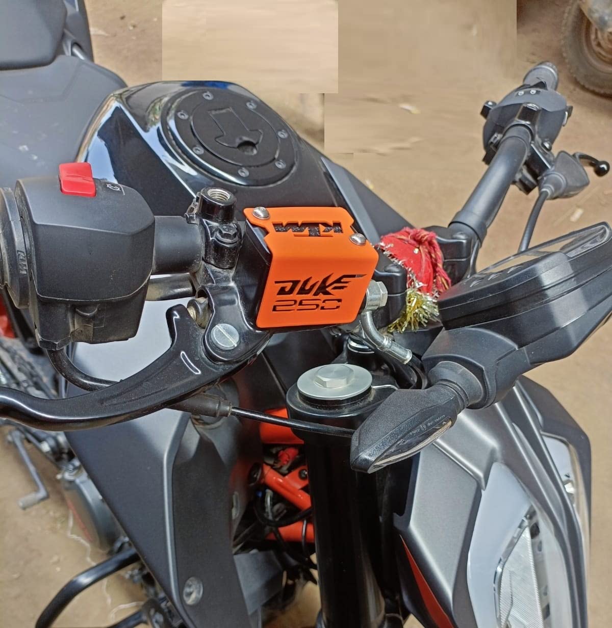 SGTB KTM Disc Brake Fluid Oil Reservoir Frame Cover on Handle bar Duke 250-picture-11