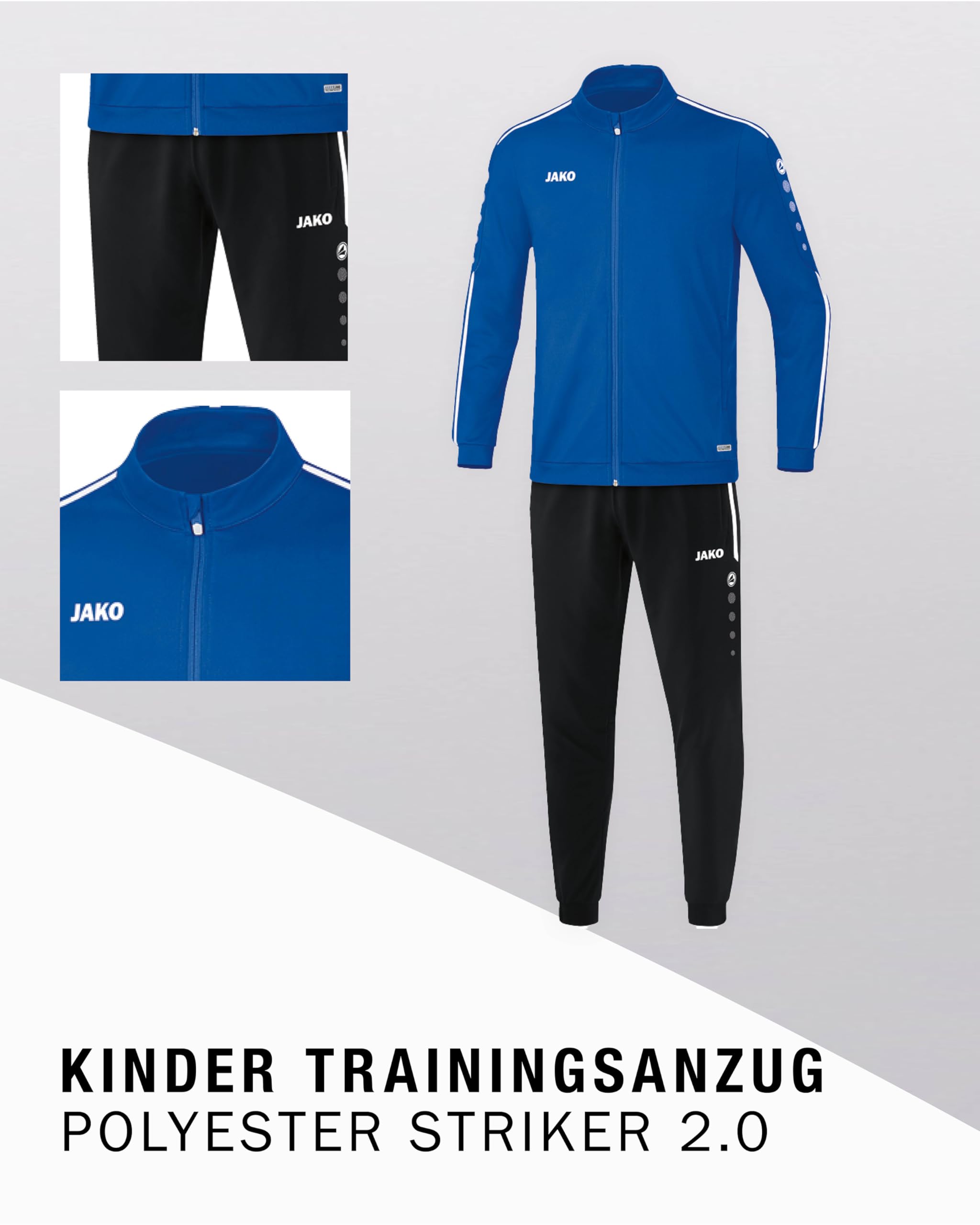 JAKO Kinder Trainingsanzug Polyester Striker 2.0, M9119