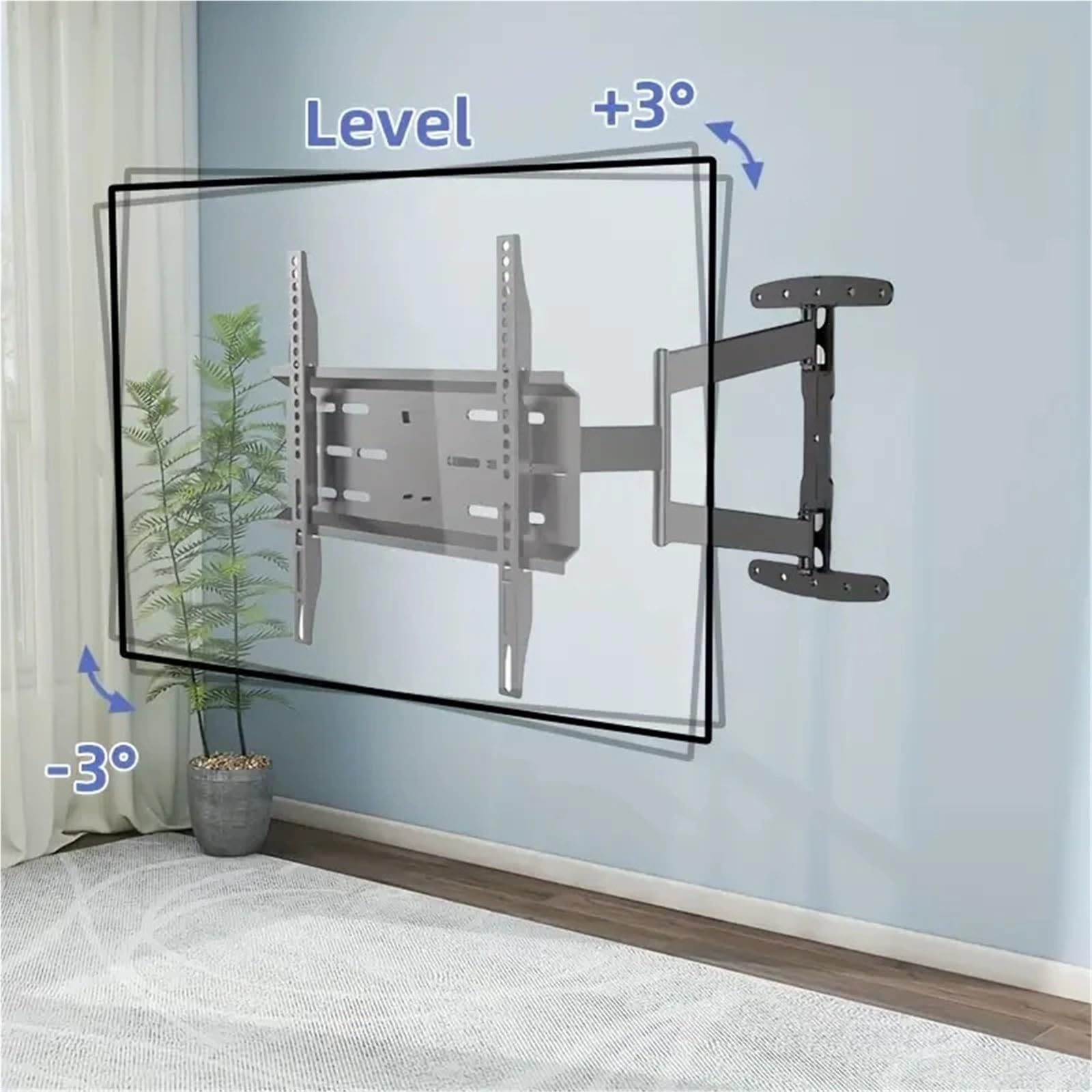 Uniwersalny Uchwyt Ścienny Do Telewizora 32-60 Cali VESA 400x400mm