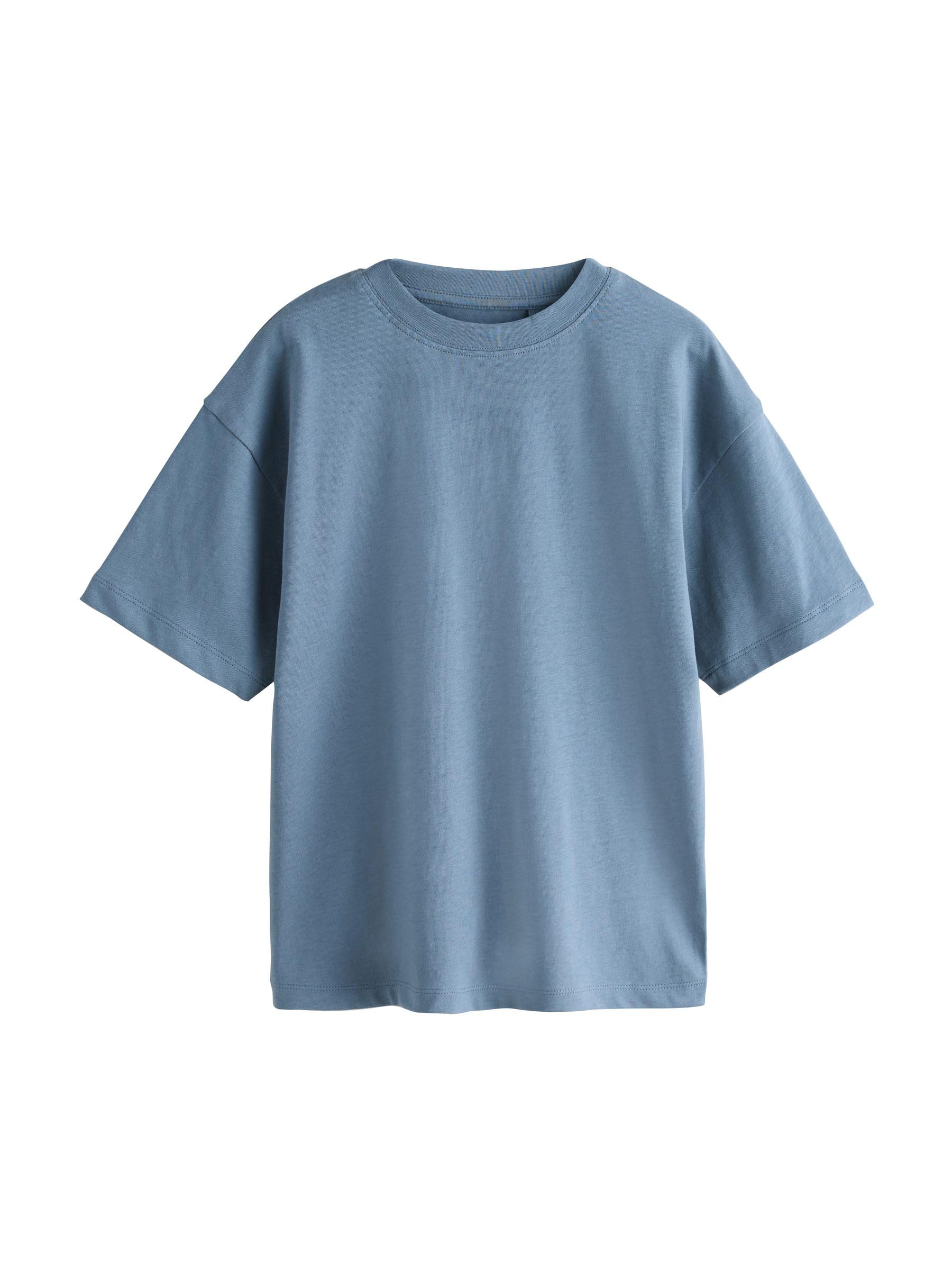 NEXT Jungen Relaxed Fit T-Shirts im 4er-Pack