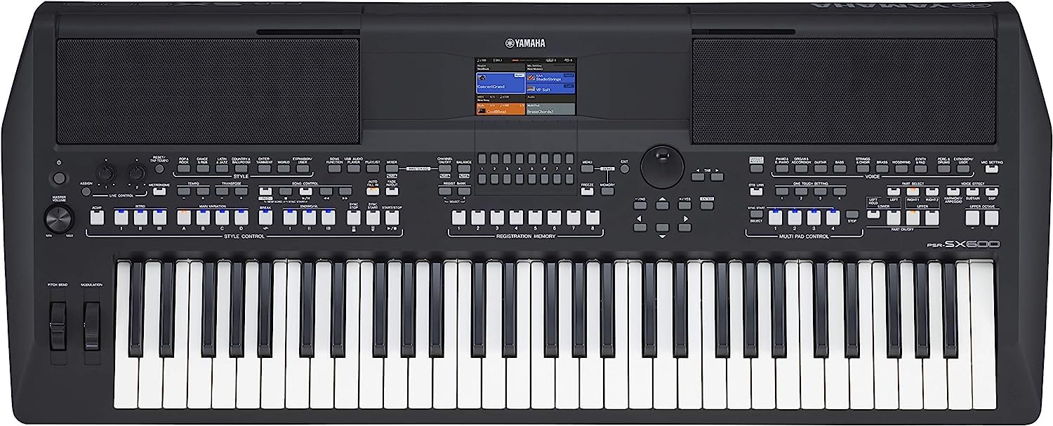 Yamaha Teclado Workstation PSR-SX600