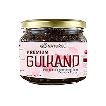 Go Naturel Premium Gulkand | Rose Petal jam | Rock Sugar | Glass Jar | 40 Gram