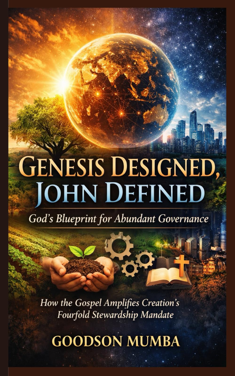 GENESIS DESIGNED, JOHN DEFINED: GOD'S BLUEPRINT FOR ABUNDANT GOVERNANCE: HOW THE GOSPEL AMPLIFIES CREATION'S FOURFOLD STEWARDSHIP MANDATE