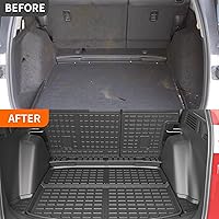 Vista 16 de powoq Fuel Floor Mat Compatible with 2017-2022 Honda CRV Trunk Mat Floor Liner TPE Cargo Mat Replacement for 2017-2022 Honda CRV Accessories