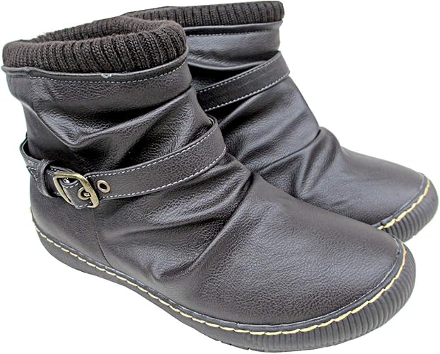 Amazon ウィルソンリー 226 レディース カジュアルブーツ 防水加工 コンフォート 伸縮性 リゾート靴 普段履き 仕事靴 22 0cm ダークブラウン Wilson Lee ウィルソンリー ブーツ ブーティ