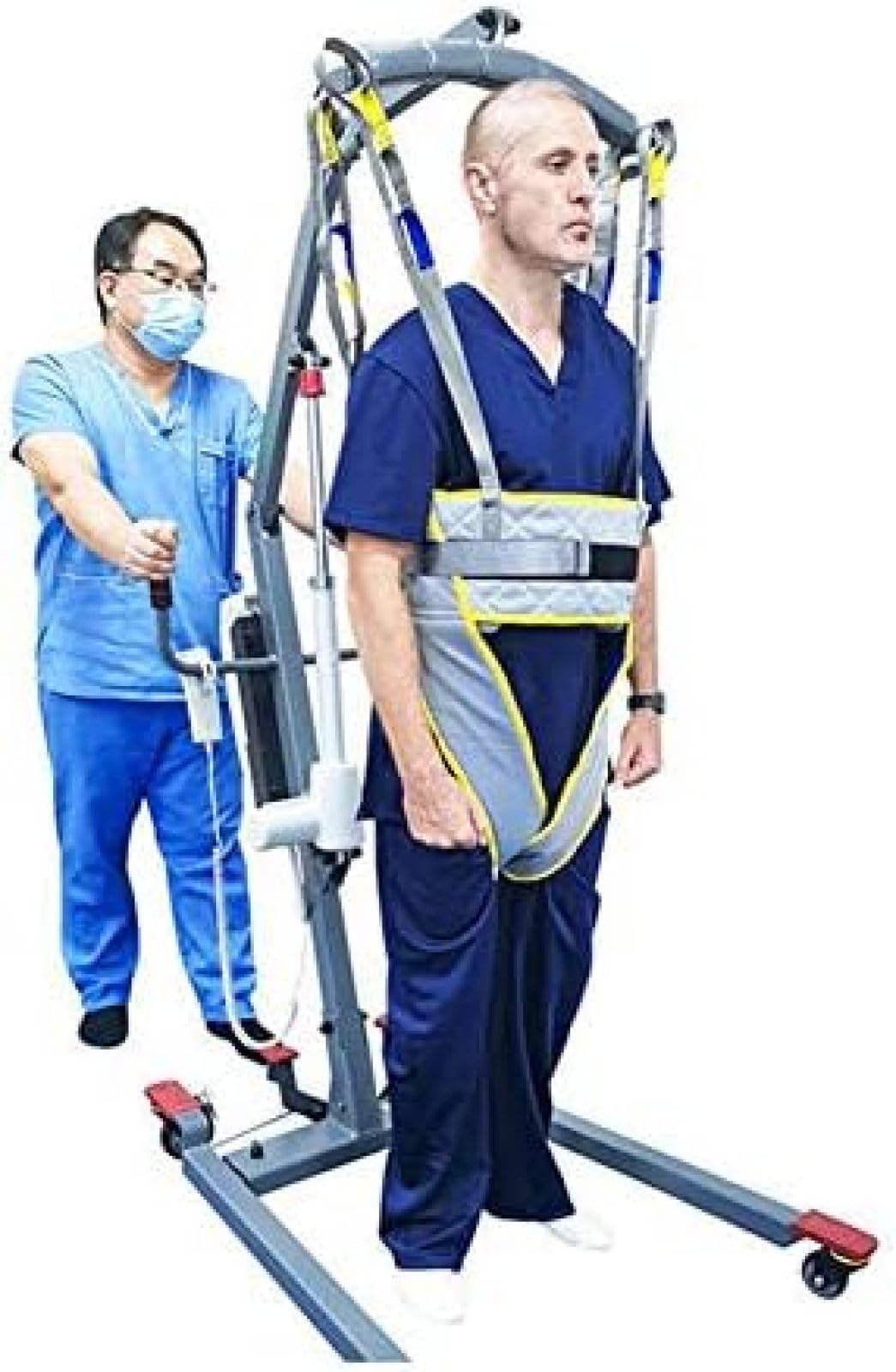 Oddychająca Chusta Do Podnoszenia Pacjenta Na Całe Ciało, Chusta Medyczna, Chusta Treningowa Do Chodzenia, Sprzęt Do Ćwiczeń Rehabilitacyjnych, Miękki,Ł,Bonny369