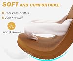KuaiLu Flip Flops for Women with Arch Support Yoga Mat Comfortable Summer Beach Walking Thong Cushion Sandals Slip On Indoor Outdoor