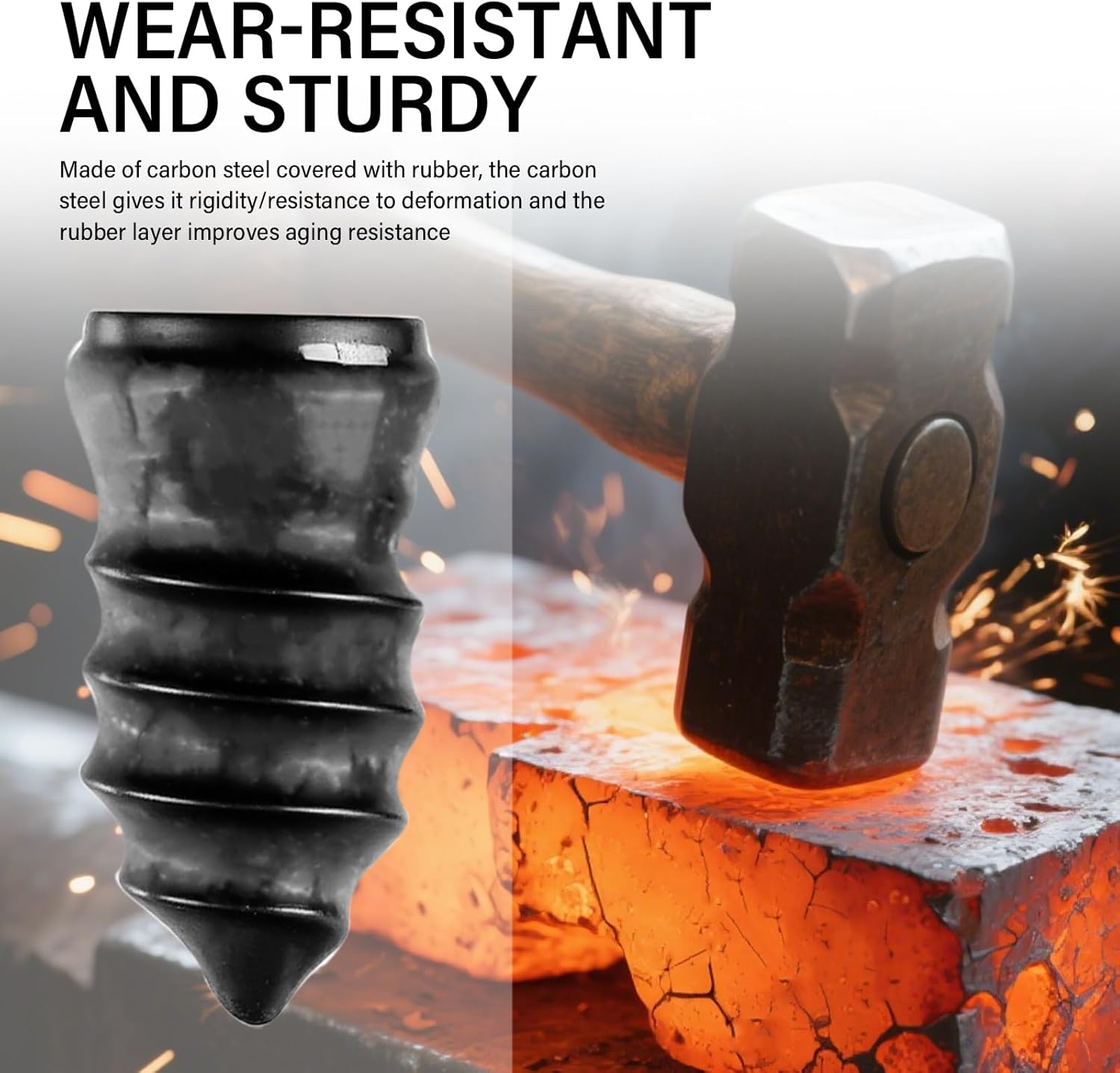 100PCS Tire Screw Plug Repair Kit,Self-Service Tire Repair Kit Includes 3 Sizes of Screw in Tires Plugs & Screwdriver for Quick Repairs,Professional Tires Repairs Rubber Nail