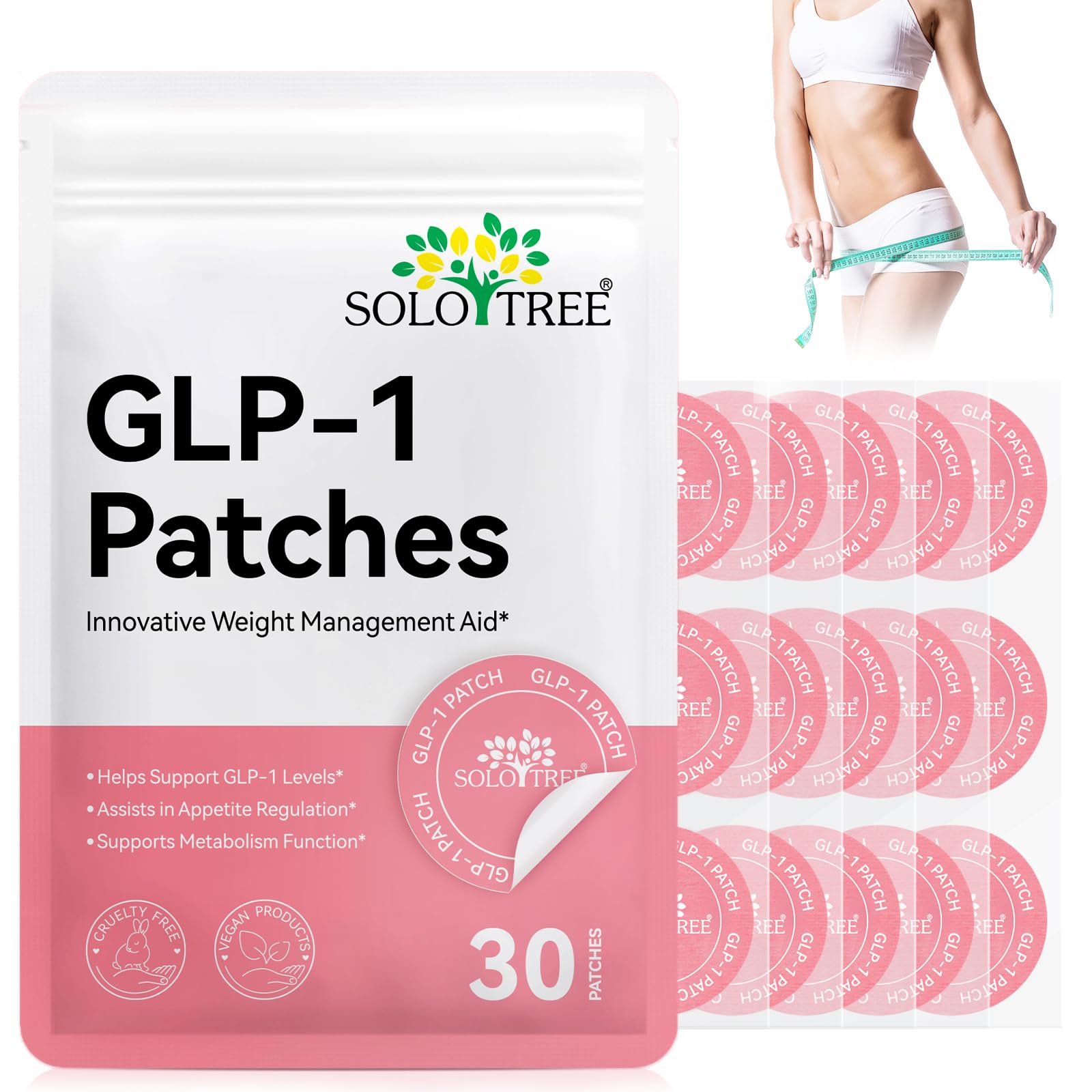 GLP-1 Weight Loss Patches 30 Day Supply -Weight Management Craving Support Vegan - View #11