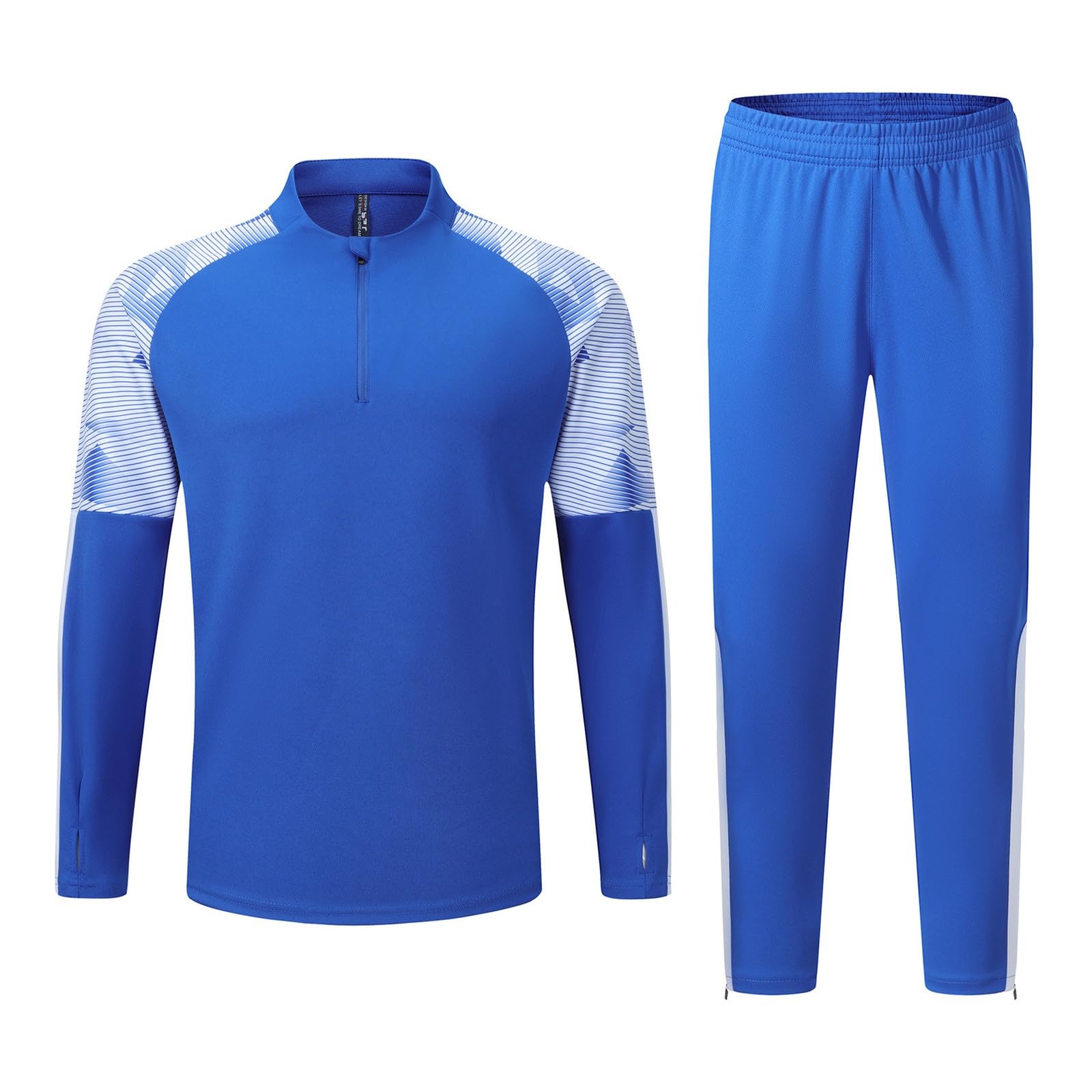Tuta da ginnastica da uomo, da jogging, da uomo, per il tempo libero, da jogging, in cotone, oversize, sport, fitness, palestra, patchwork, felpa con cappuccio + pantaloni lunghi
