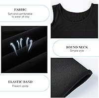 Vista 4 de LODAY Camiseta sin mangas con sujetador elástico para mujer, diseño de Tomboy FTM