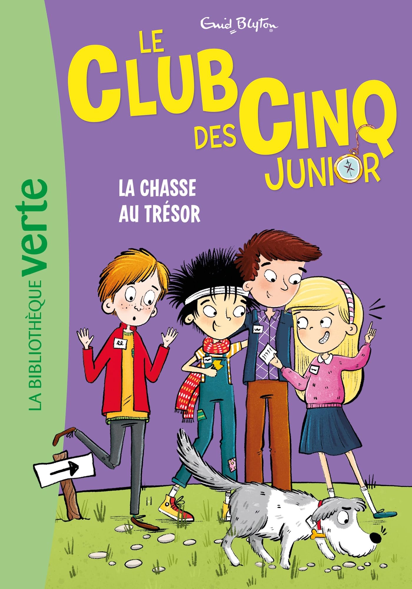 Le Club des Cinq Junior, Tome 19 - La chasse au trésor