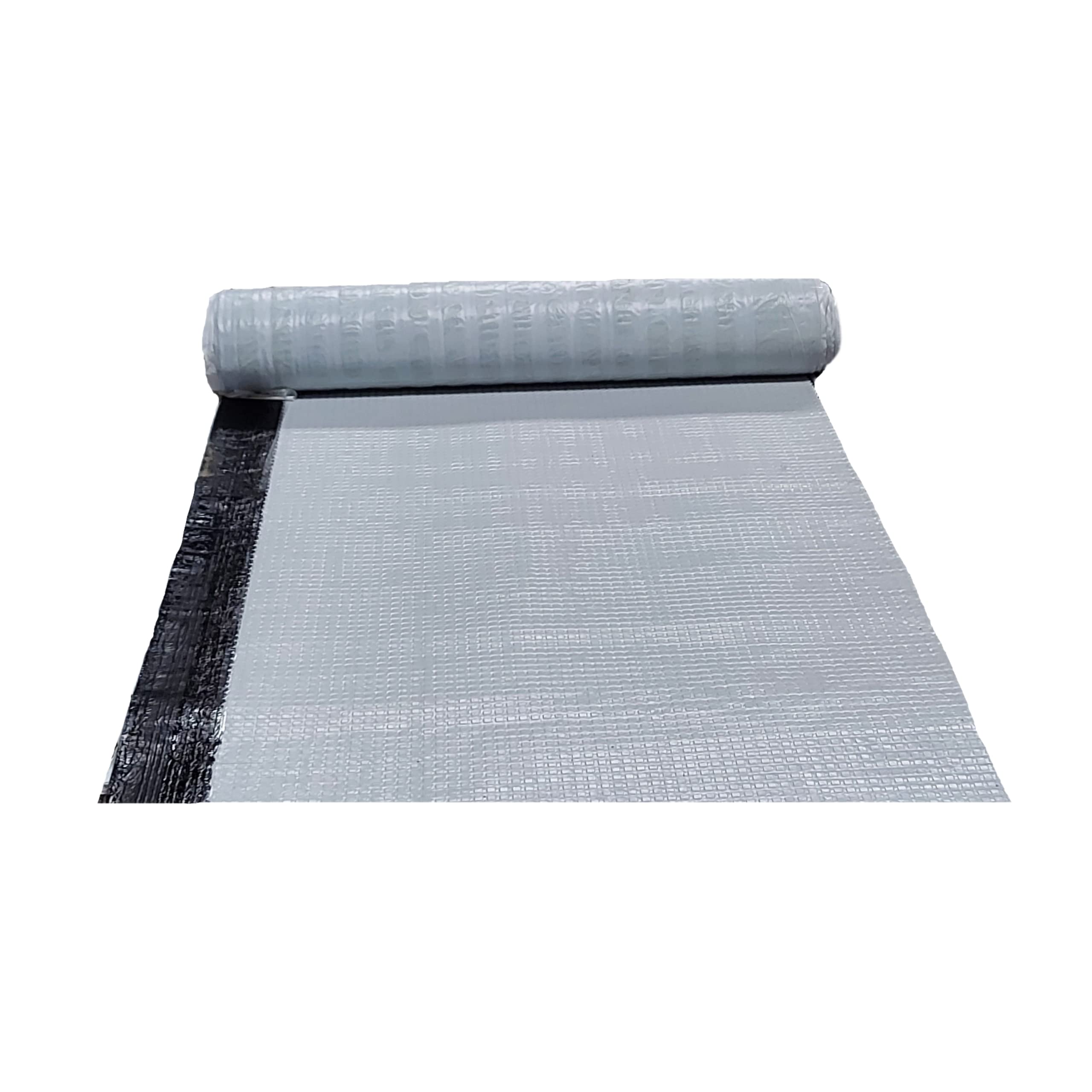 DSTOCK60 - Rouleau 2 Mètres de chape bitume paxalu blanc – Largeur 1 m – Couvre 2m² - Découpe au mètre - Etanchéité souple pour toiture, cabane, niche...