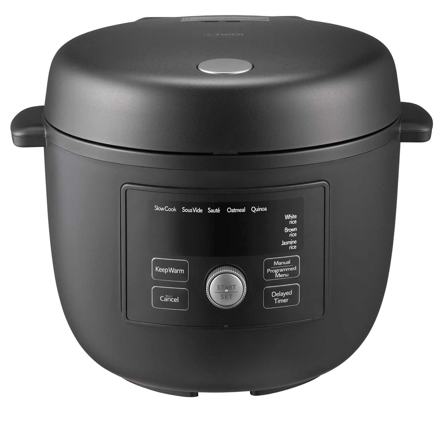 Tiger COL-A40U 2.6-Quart Compact 8-in-1 Electric Multi-Cooker: 21 Preset Menus, Pressure Cooker, Sous Vide, Black