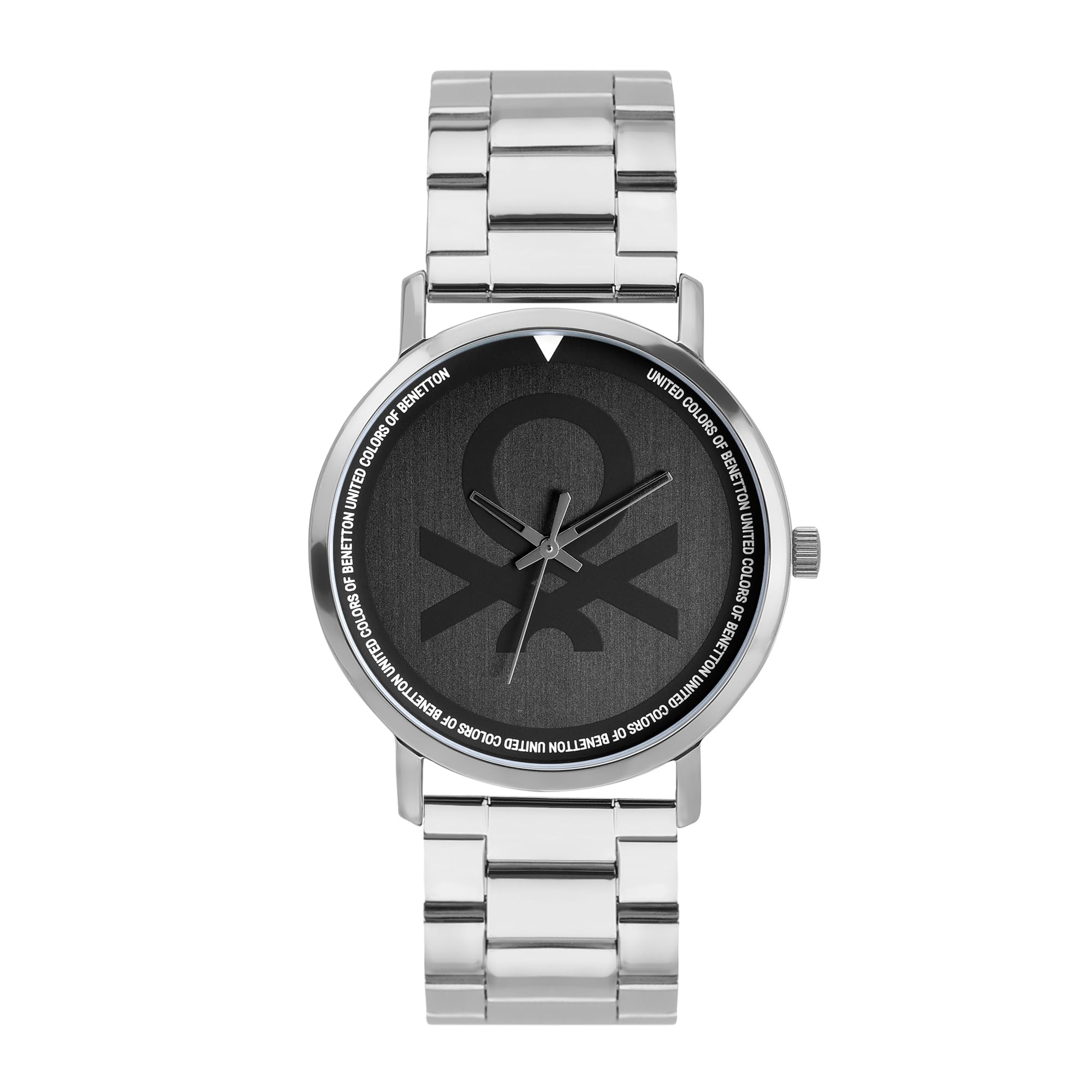 UNITED COLORS OF BENETTON Men Black Round Brass Dial Analogue Watch- UWUCG1302 (B0CP88GXS7) Amazon Price History, Amazon Price Tracker