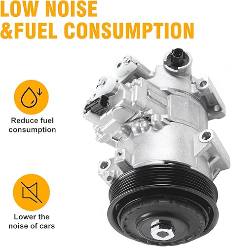 Miniatura 5 de Compresor de aire acondicionado de CA del AC con reemplazo del embrague para Toyota Corolla 2011-2014 1.8L 12v, 447260-3373 447280-9060