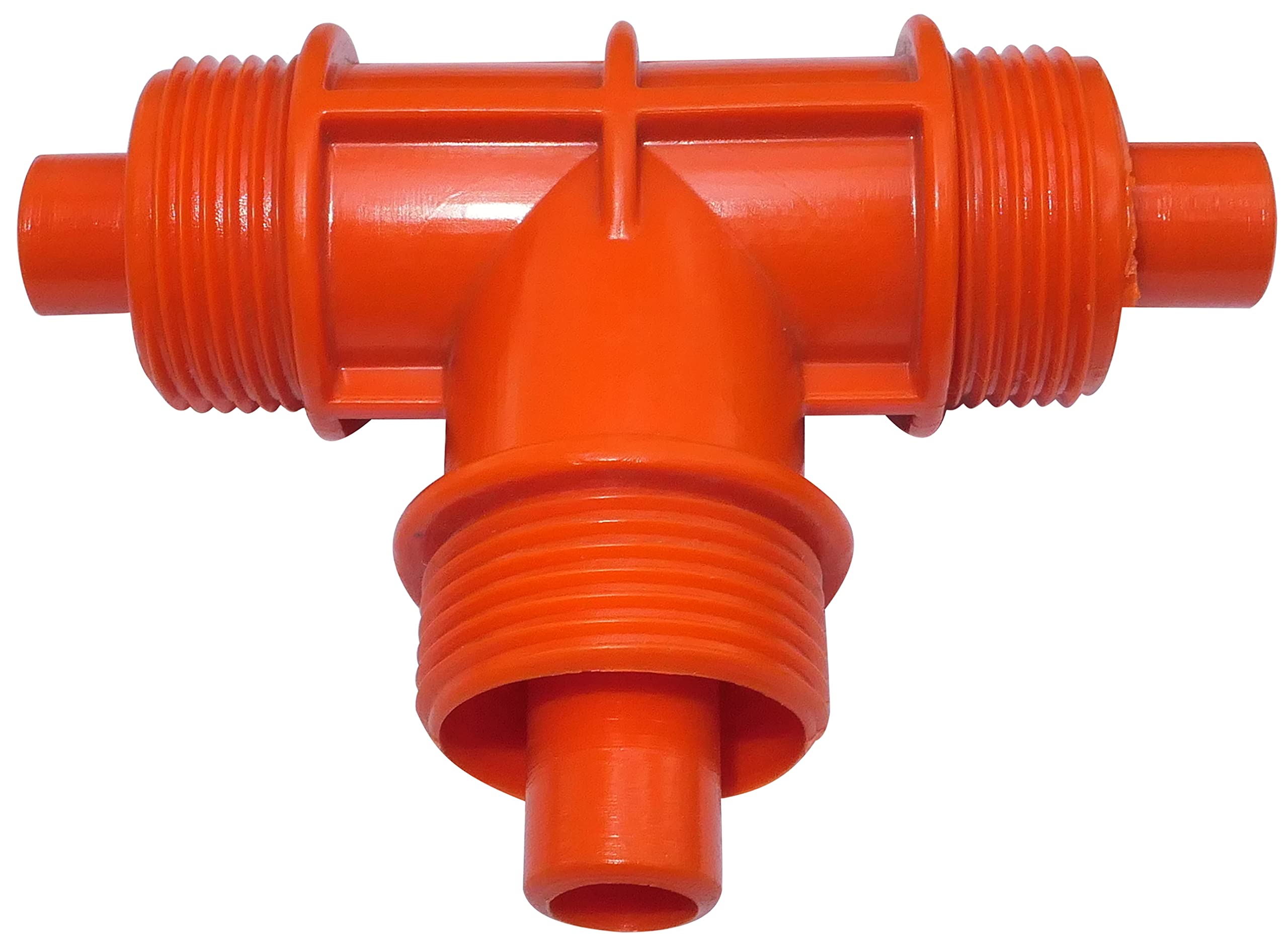 AERZETIX 5 Raccordi Tripli 1/2" Maschio-Maschio-Maschio Per Tubo Da Giardino - Connettori Di Accoppiamento In Plastica - 2