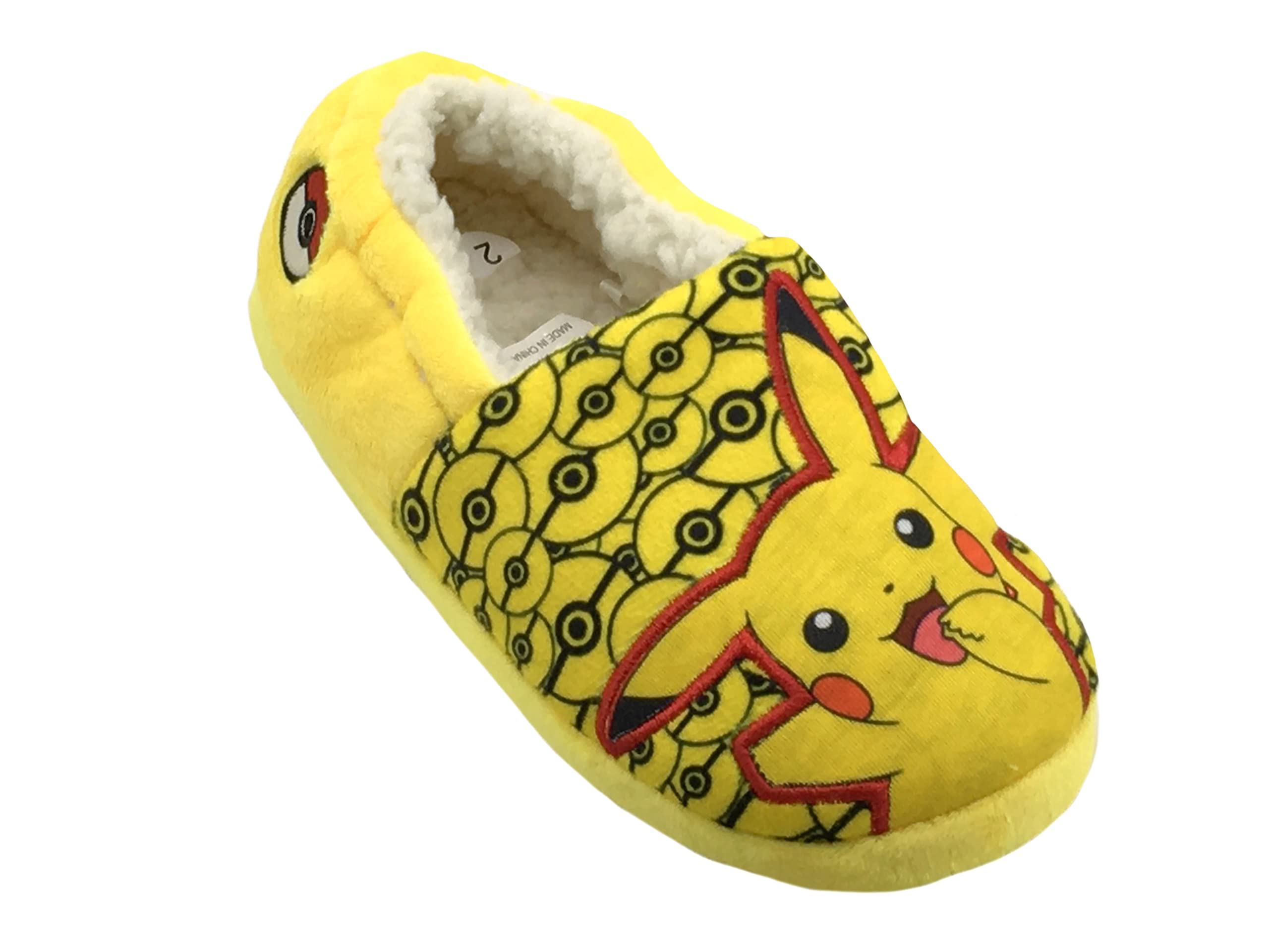Pokémon Pantoufles pour garçons ou filles, Pikachu, Taille 27-36 EU