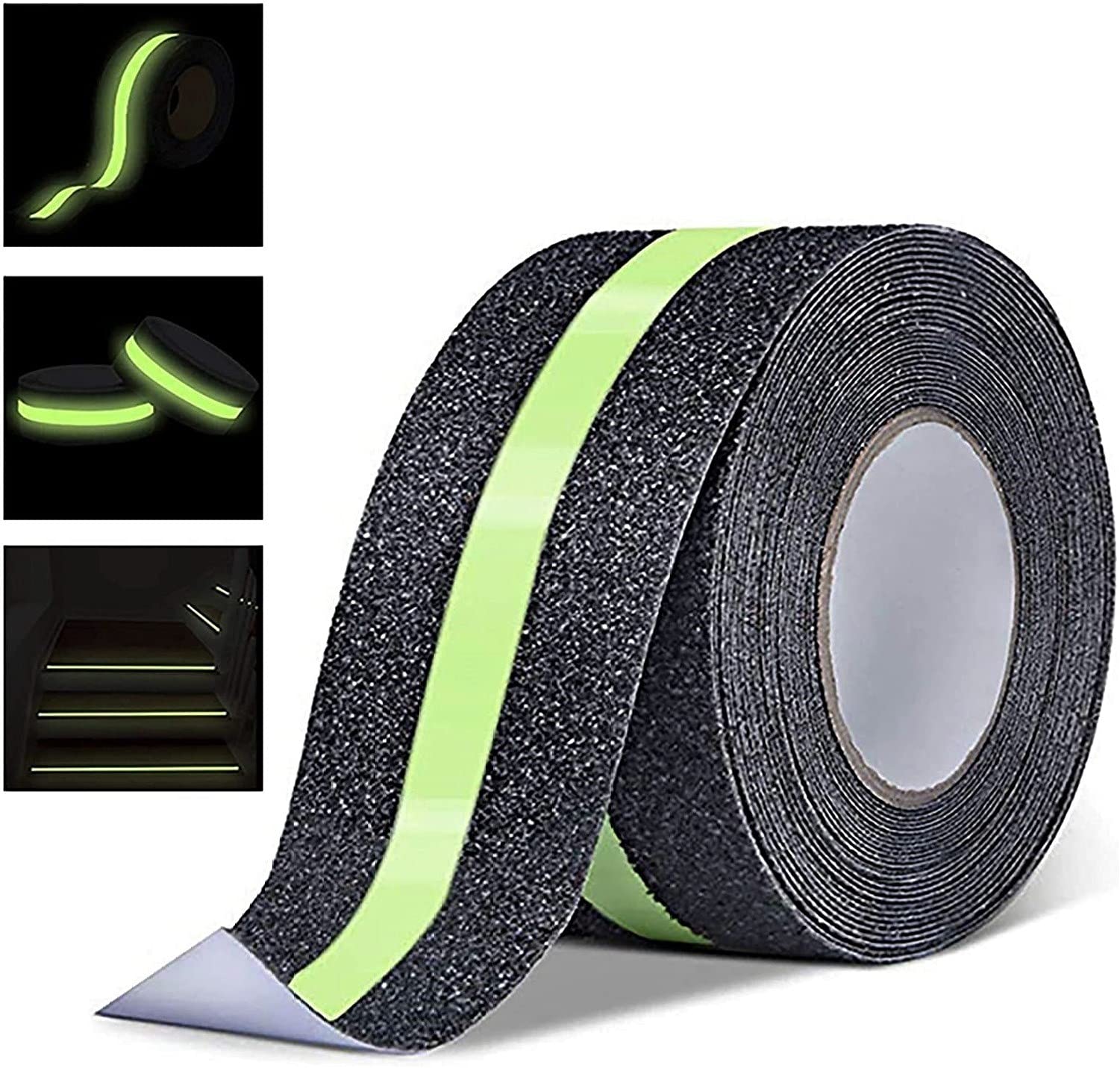 KAHEIGN Anti-Slip Tape Non-Slip Strips 10 m x 5 cm Non-Slip Tape Glow in the Dark Safety Warning Tape for Stairs, Ladders and Slippery Floors Indoor and Outdoor Use (B08Z3Q8R7R) Amazon Price History, Amazon Price Tracker
