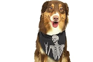 Skeleton Dog Bandana, Bandanas for Pets