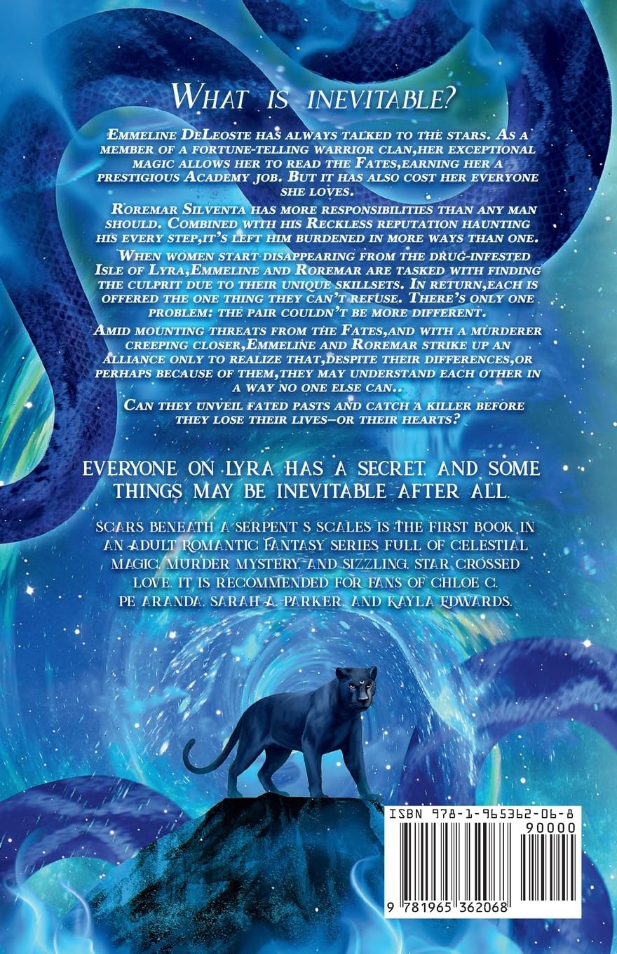 Scars Beneath a Serpent's Scales: A Romantic Fantasy Novel
