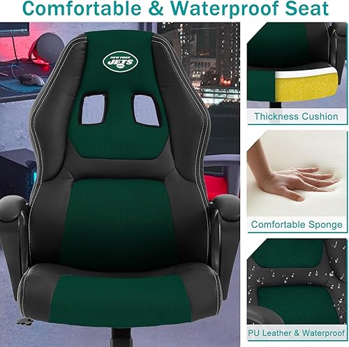 Miniatura 5 de Pazidom Gaming Chair Ergonomic Computer Chair for AdultTeen, Racing Style Gamer Chair Silla Gamer Chair with Lumbar and Back Support PU Leather