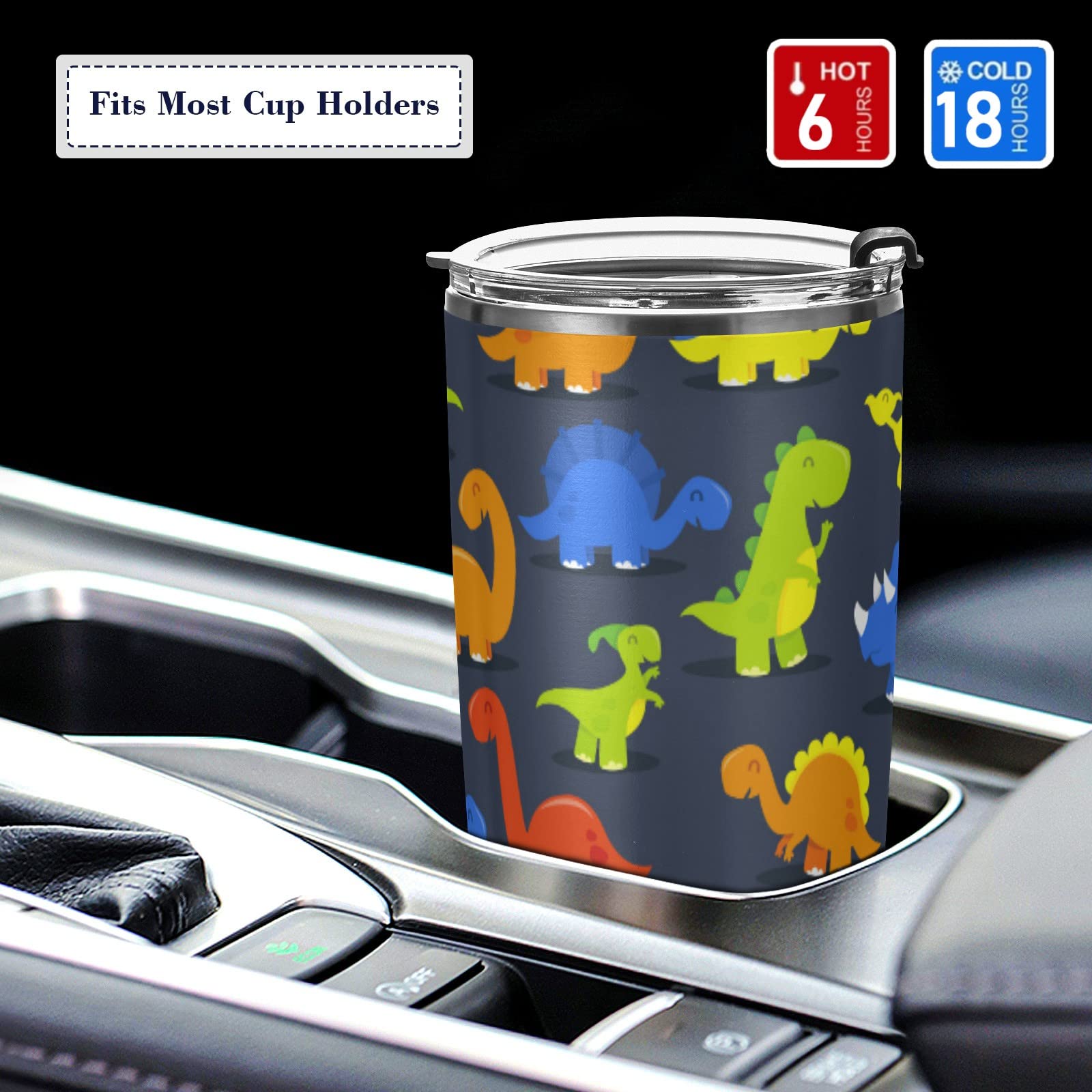 12er-Set Dino-Becher Für Mädchen – Rosa, 680 Ml, Mit Deckel & Strohhalm, Perfekt Für Kinderpartys