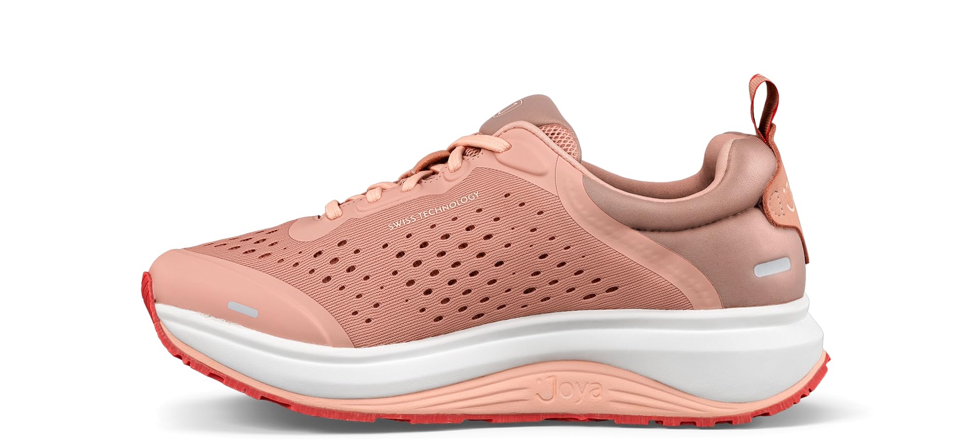 JOYA Miami pink, sportlicher Damen Sneaker aus atmungsaktivem Mesh mit komfortabler Wave Sohle
