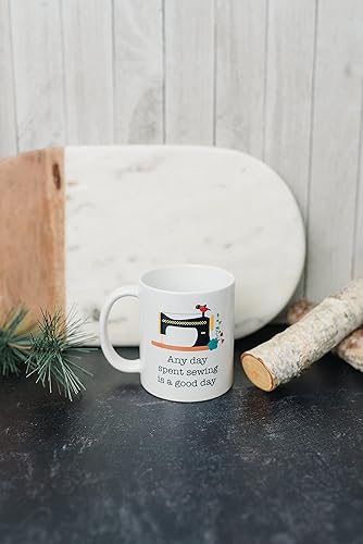 Miniatura 6 de Sewing Quilting Coffee Mug - Ideal Gift for Quilters, 11oz Ceramic, Dishwasher & Microwave Safe