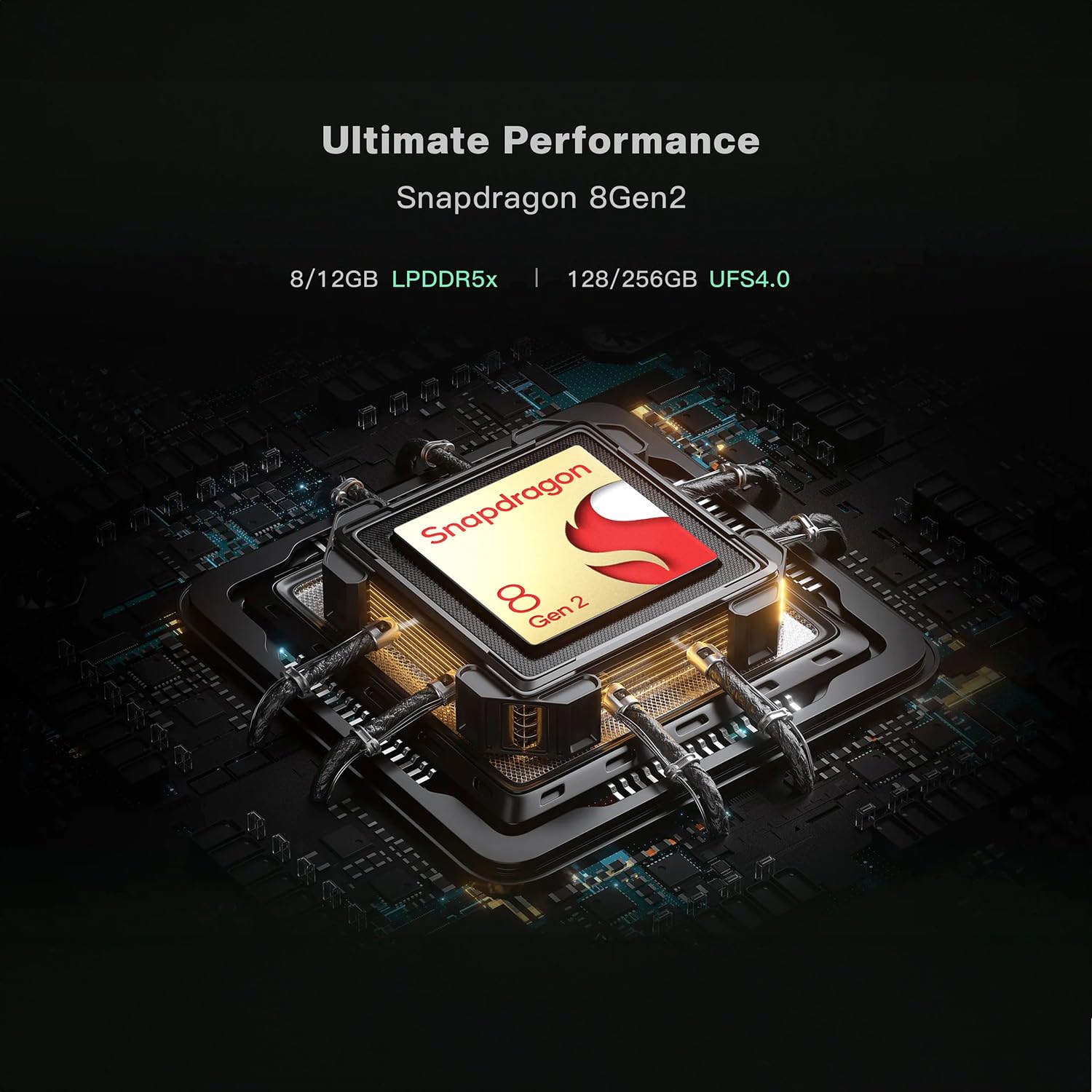 AYN Odin 2 Mini palmare da gioco Android con CPU Snapdragon 8 Gen 2, GPU Adreno 740, 12GB di RAM, 256GB di memoria UFS 4.0, Mini LED da 5” 1080p 60Hz, Wi-Fi 7, BT 5.3, Android 13