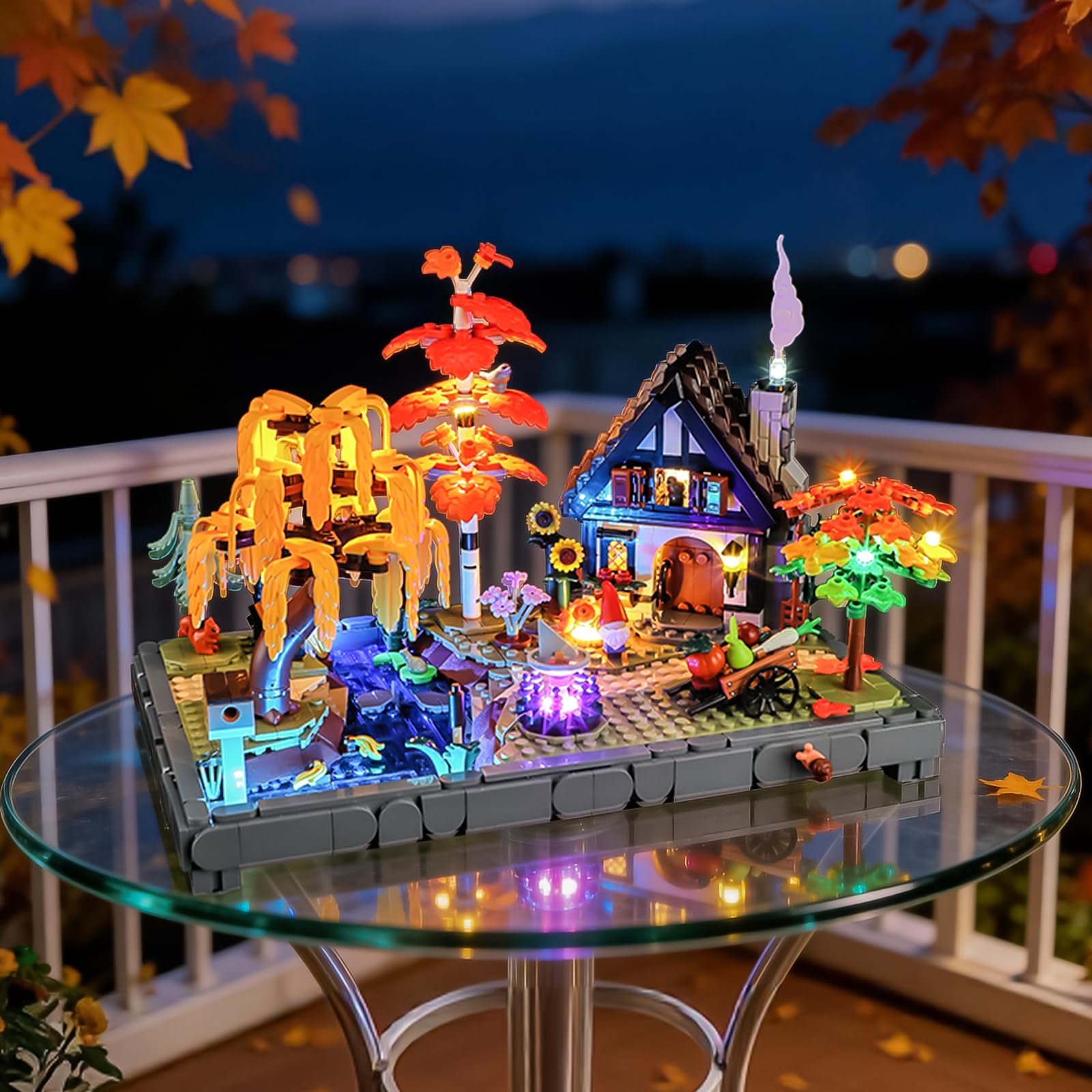 BRIKSMAX 2.0 Light Kit Compatible with Lego Icons Autumn Cottage Garden 11372 Building Sets- Original LED Lighting Kits (Accessories Only) for Display, Gifts & Collectors — image 1