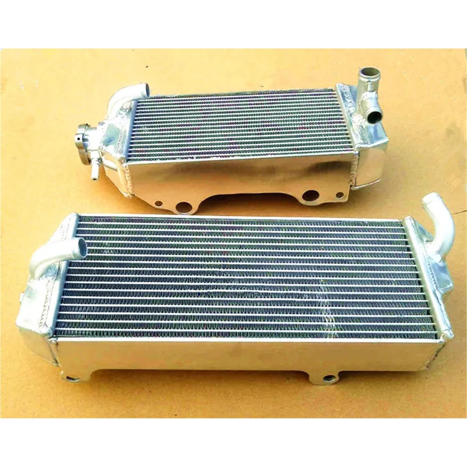 estaw Chłodnicy Pasuje do Suzuki RMZ250 RMZ 250 2007 2008 2009 Aluminiowa chłodnica chłodnicy Chłodzenie płynu chłodzącego chłodnicy oleju