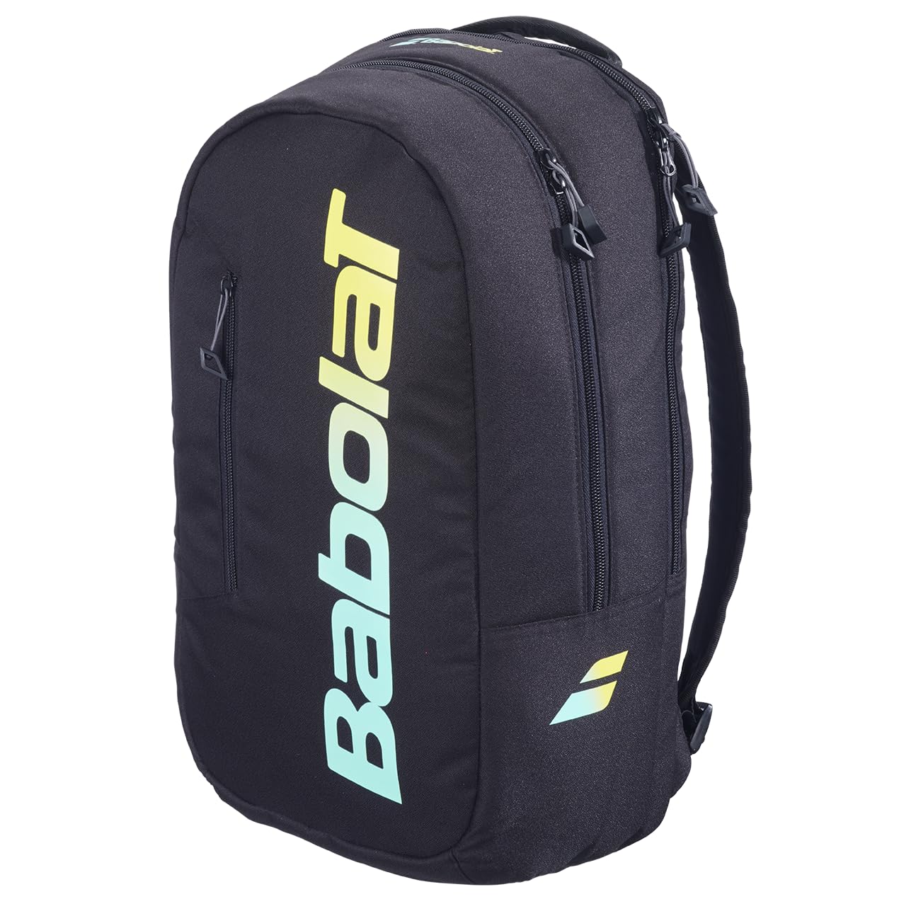 Babolat, Cross Court model kürek çantası, tek beden, renk siyah, çok renkli, kapasite 20 litre, özel raket bölmesi, aksesuar bölmesi, pratik ve organize