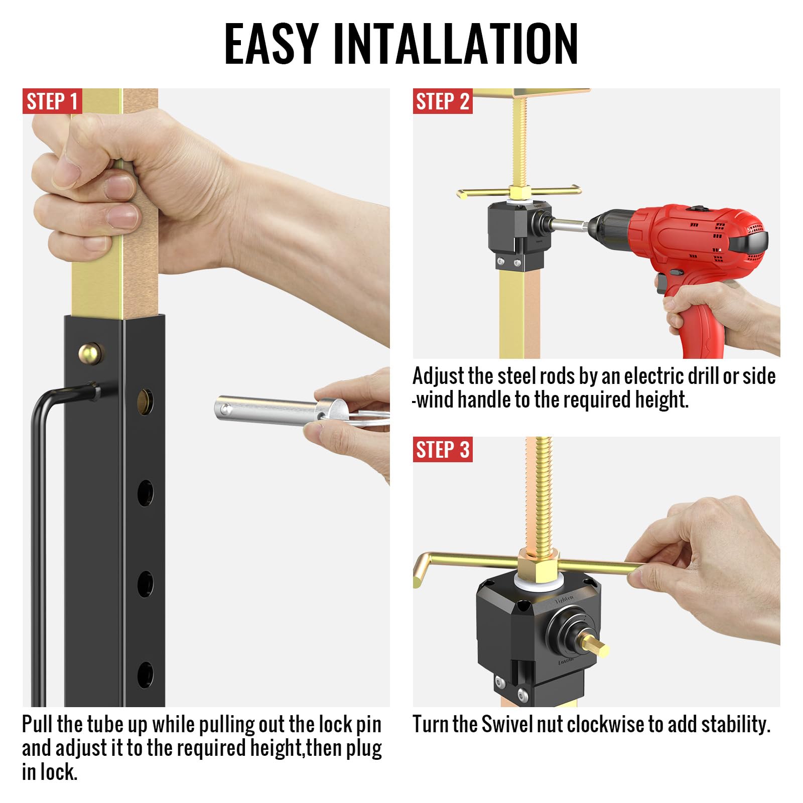 Sulythw RV Slide Out Supports 2 Pcs [Allow Drill Adjust] Heavy Duty RV Stabilizer - View #11