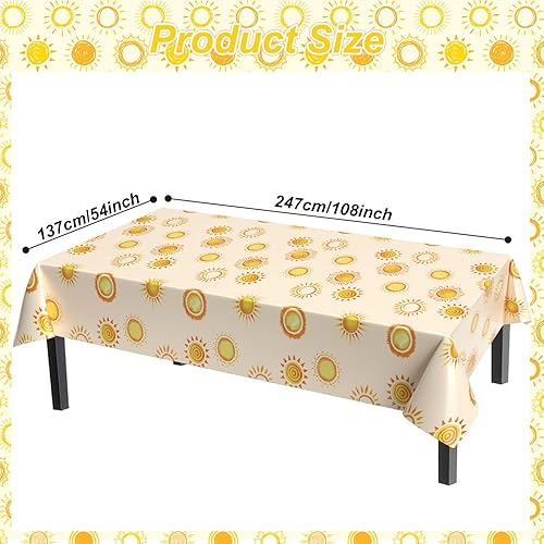 Miniatura 26 de Paquete de 3 manteles rectangulares para fiesta de los años 90, mantel de plástico con graffiti, decoración desechable para tema de retroceso, tema