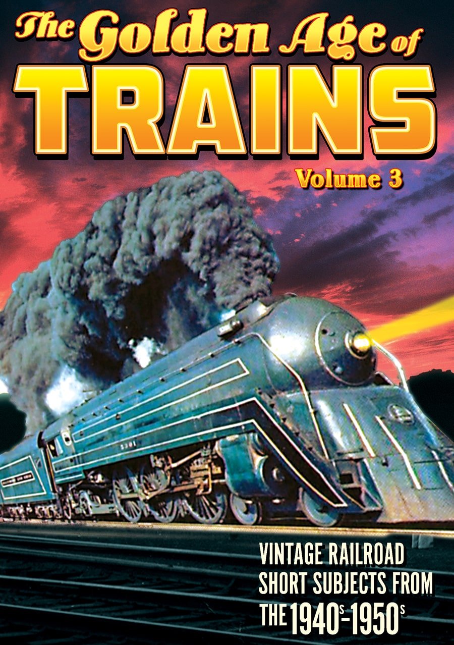 Trenes de la Edad de Oro DVD Volumen 3 coleccionismo ferroviario USA