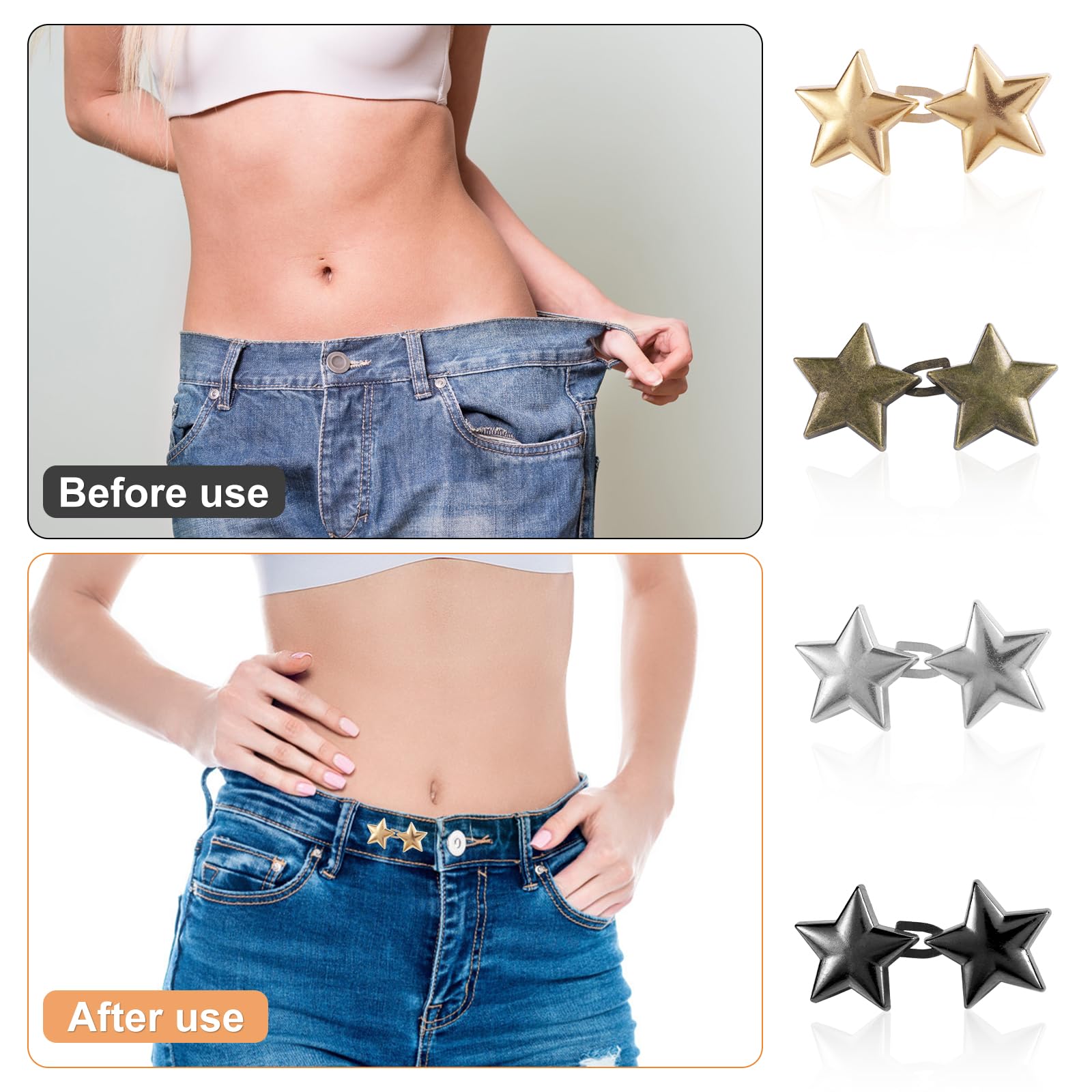 3 Pezzi Spille Con Perle Per Stringere Abi, Gonne E Pantaloni, Spilla Accessorio Anti-sfilacciatura | SHEIN ALIA - Foto 11