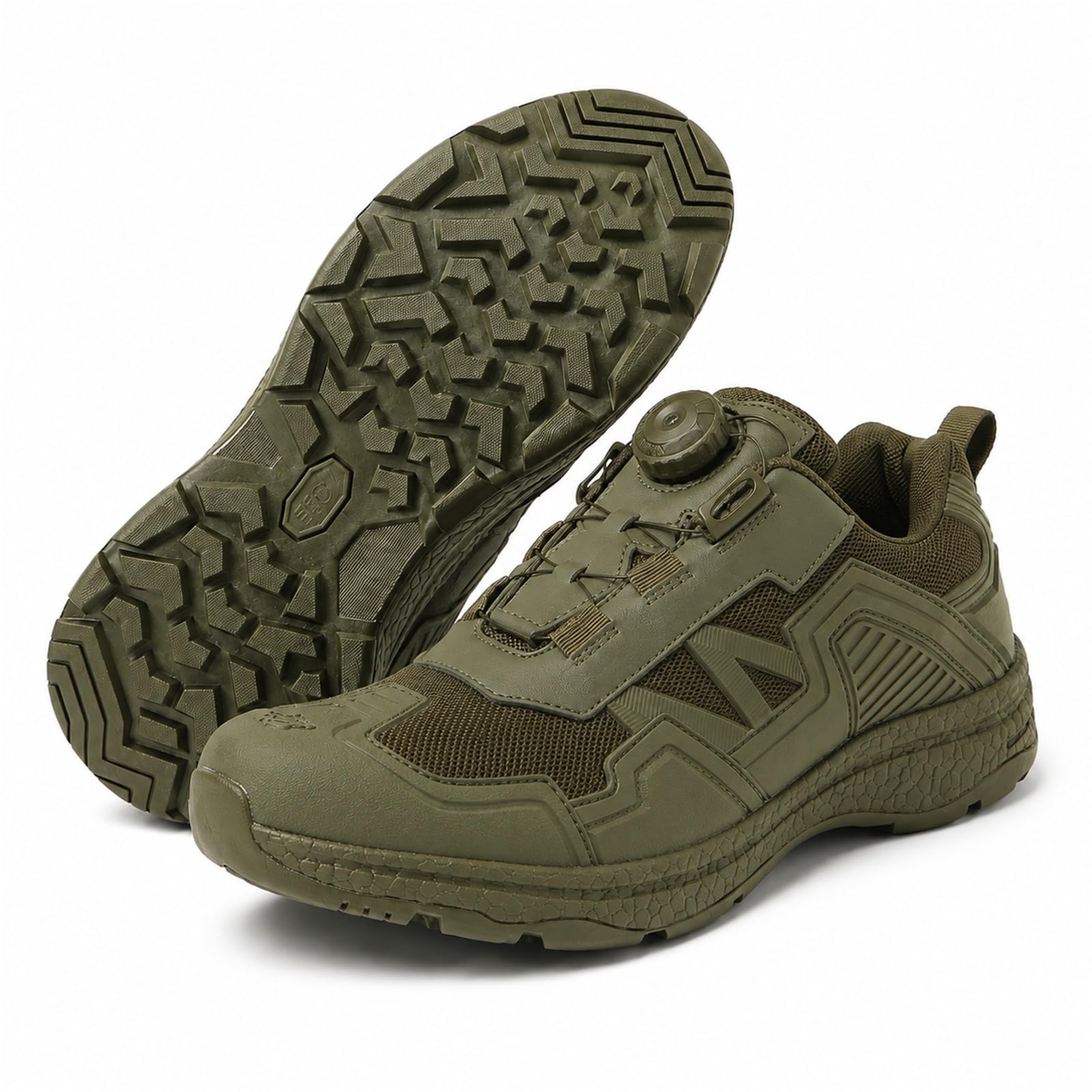 CHAOJING Chaussures Marche Homme Pieds Larges Baskets Randonnée Légères | Mesh respirant, zone orteils large, semelle antidérapante, idéal randonnée, sport et quotidien.