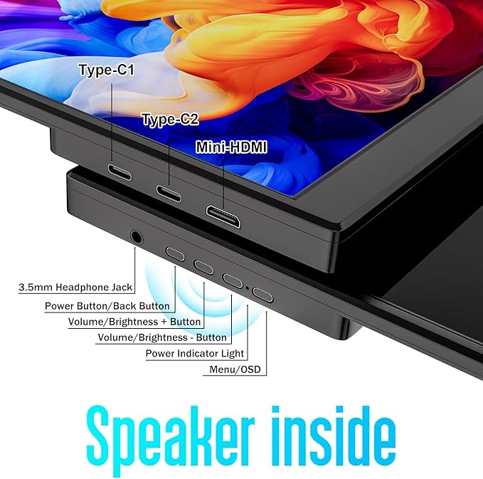 Monitor Extensor 15.6 FHD IPS miniatura 7