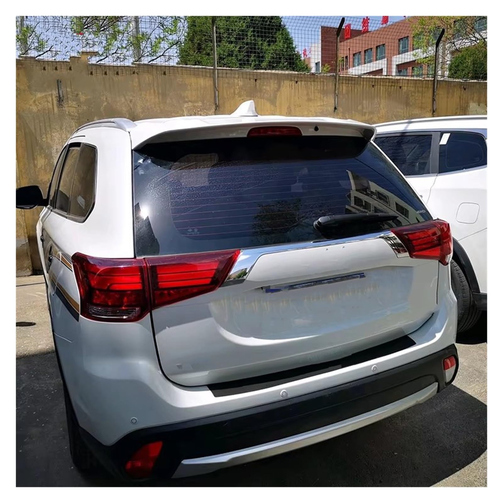 Autospoiler Voor Mitsubishi Voor Outlander 2013-2023 Real Carbon Fiber