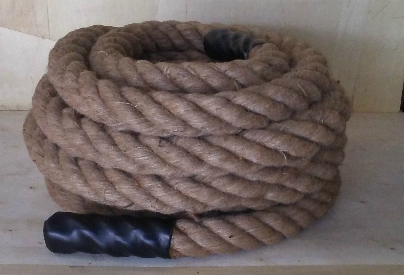 PowerFit Hemp Battle Rope