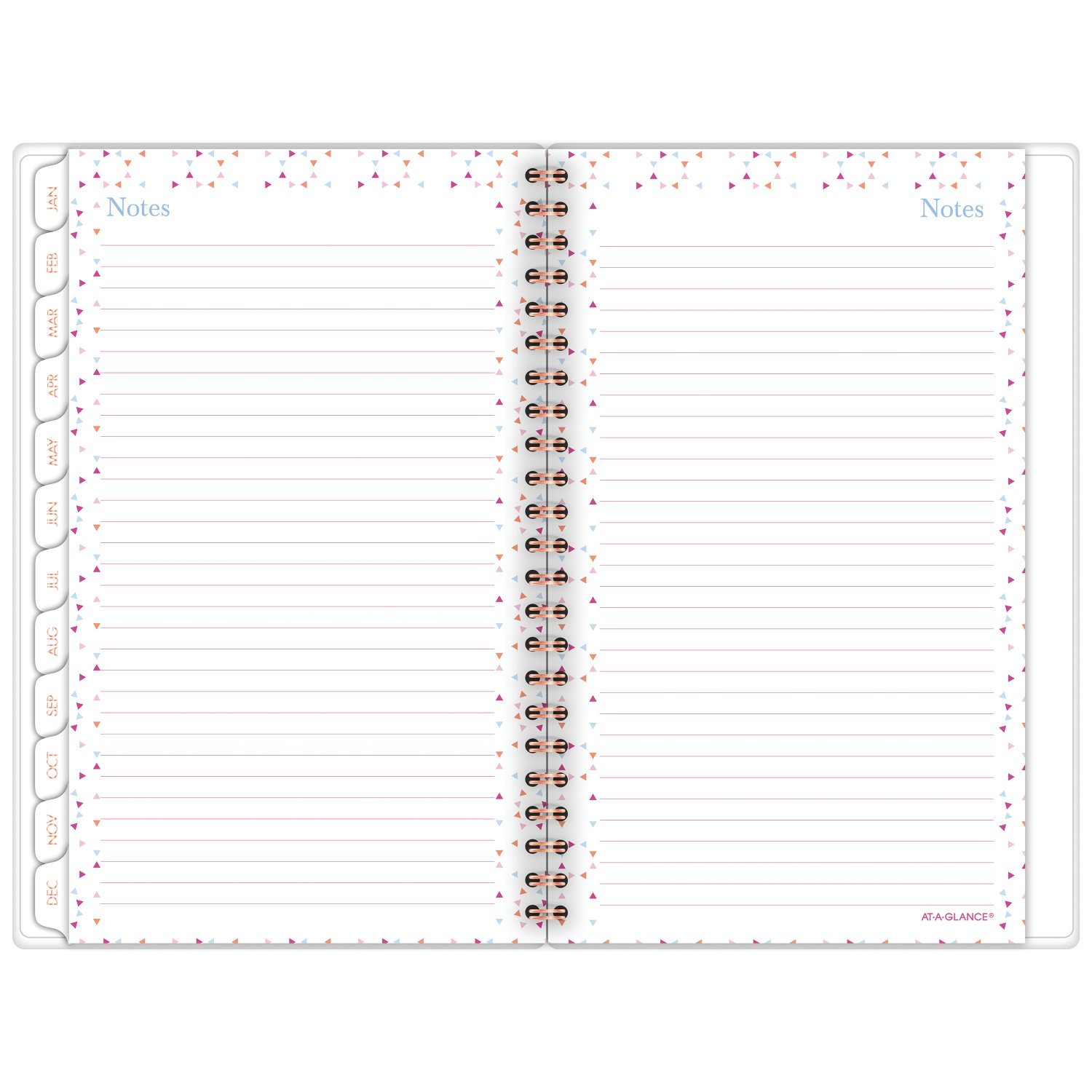 AT-A-GLANCE Agenda settimanale/mensile personalizzabile, da gennaio 2018 a dicembre 2018, 1048-201 cm x 20,3 cm, Spritz (1048-201)