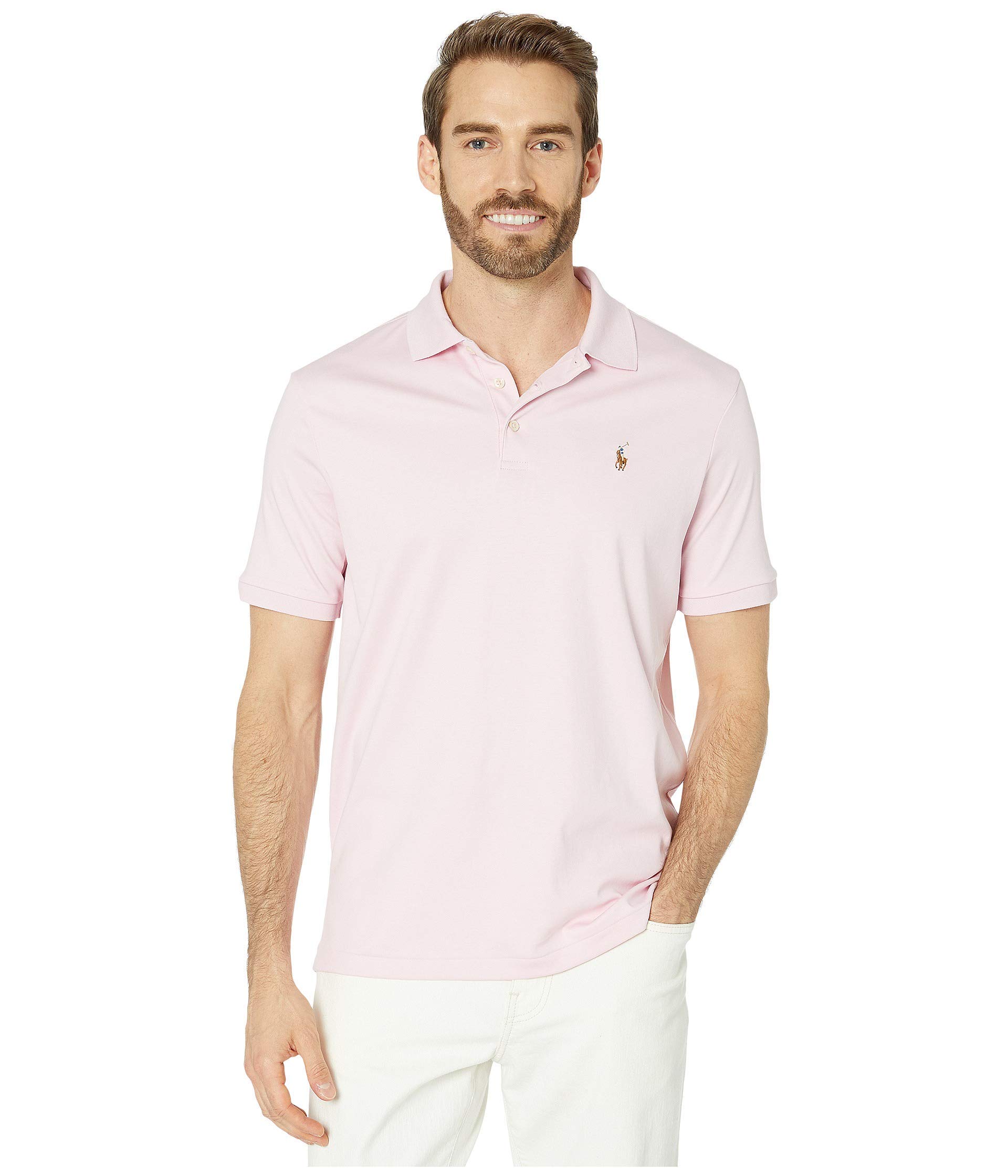 POLO RALPH LAURENMen's Classic Fit Soft Cotton Polo Shirt