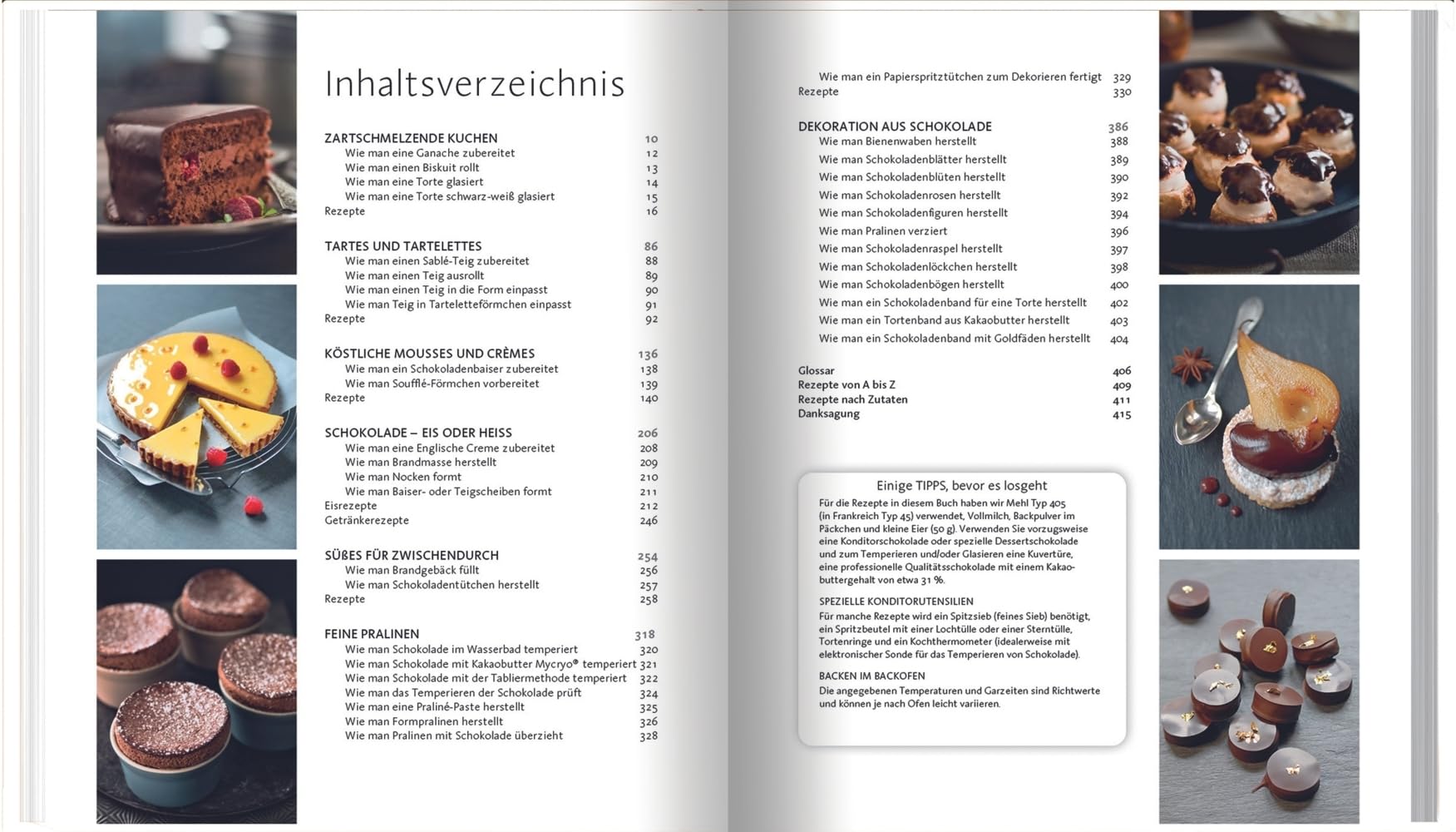 Schokolade: Rezepte aus der renommierten Konditorschule Schritt für Schritt erklärt. 170 raffinierte Rezepte und Tipps von Patisserie-Profis für köstliche Schokoladenkreationen: Ganache, Pralinen & Co