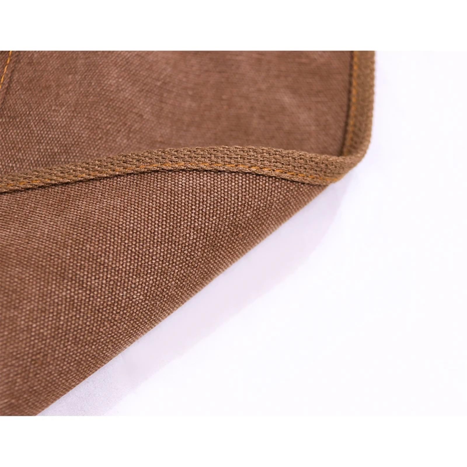 Delantal de Trabajo Delantal de barista cocina Unisex algodón y lona a la moda for mujer, hombre, Chef, camarero cuero, cafetería, tienda, uniforme peluquería barbacoa
